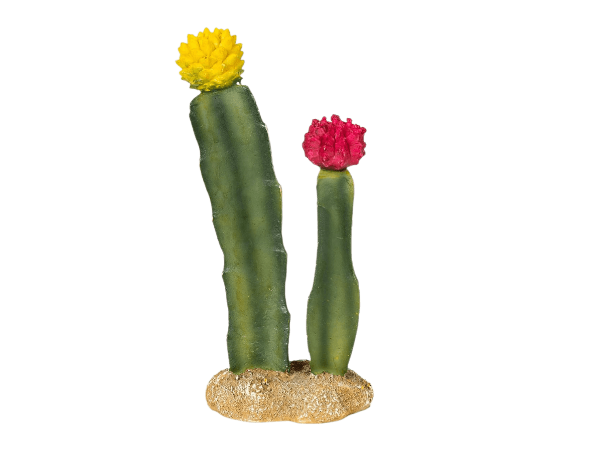 ReptiZoo Cactus Desert Decor 7.1 inch artificial saguaro cactus for desert reptile terrarium