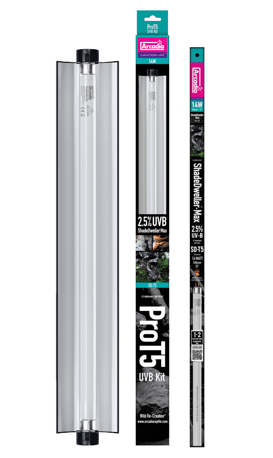 Arcadia ShadeDweller Max Pro T5 HO Kit 22in 14w UVB 2.5%