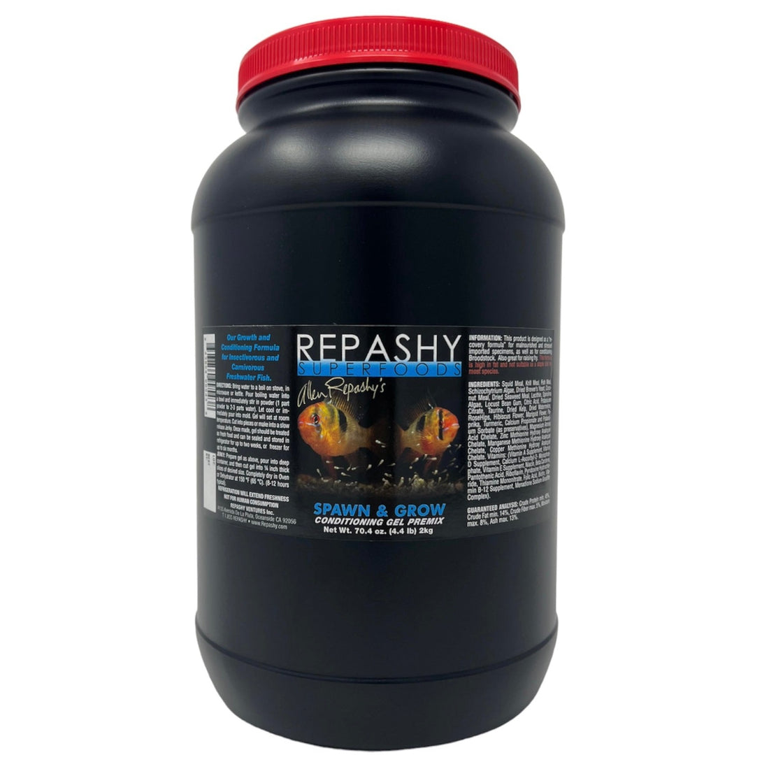 Spawn Grow Freshwater Fish Food 4